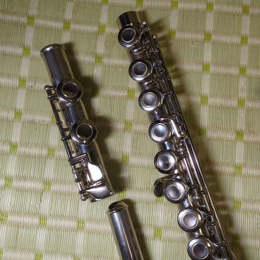 MIYAZAWA フルート リッププレート銀製 ケース、バッグ付き