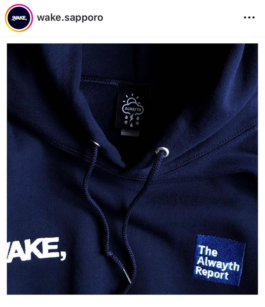 【レア】wake sapporo × alwayth セットアップ販売 Lサイズ