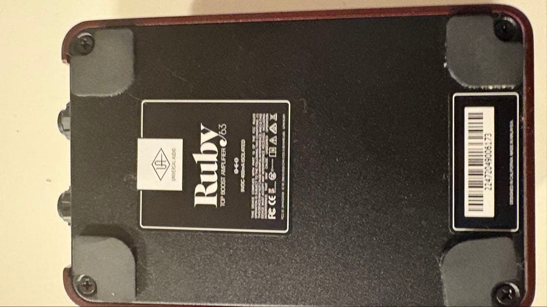 t*u様 登録可能UAFX Ruby Top Boost Amplifier v