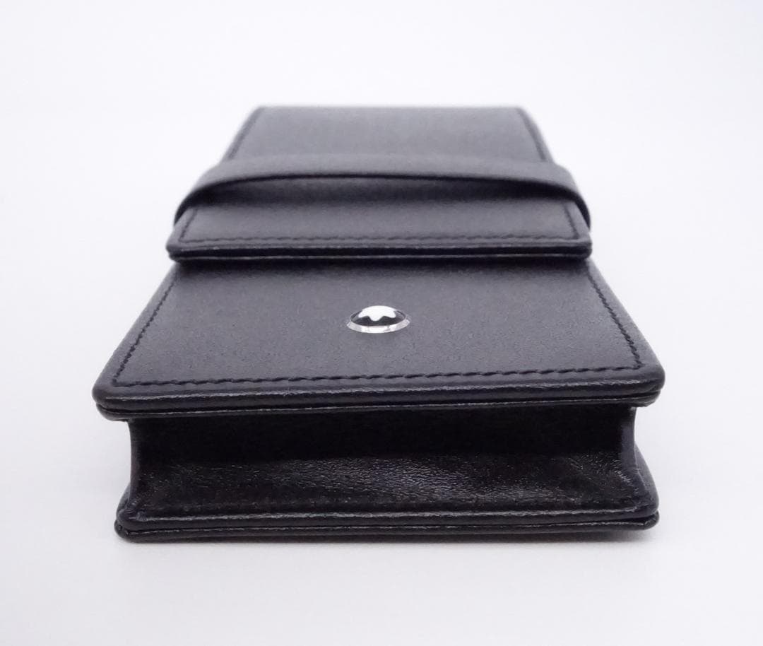 MONTBLANC レザーケース ブラック Montblanc 147のレザー ケース ブラック