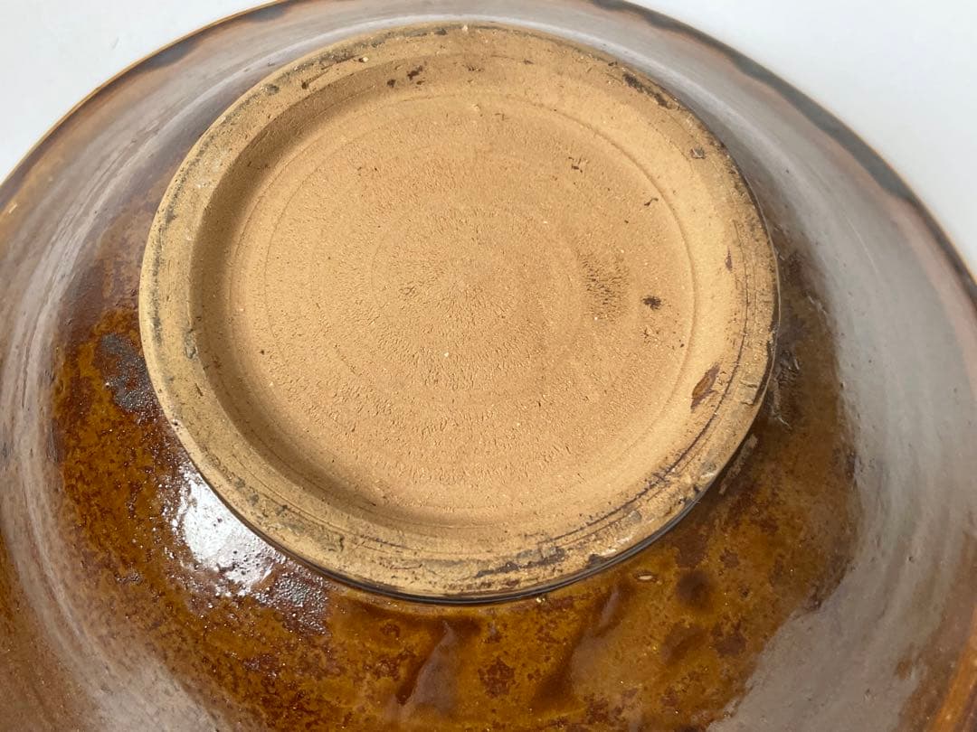 民芸 民藝 手仕事 大分県 小鹿田焼 飛び鉋 深皿 大皿 鉢