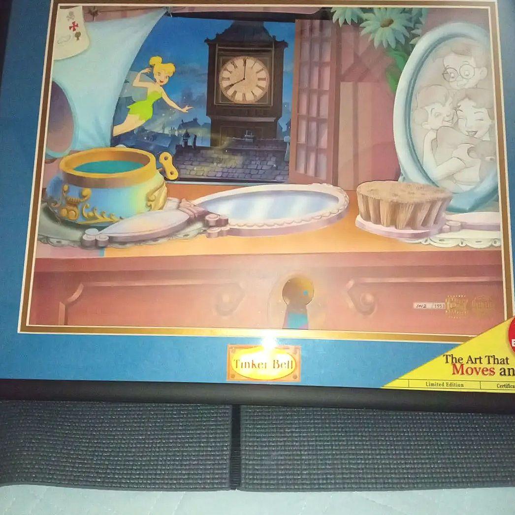【激レア希少品】ティンカーベルANIMATIONS　絵画型ギミックアート