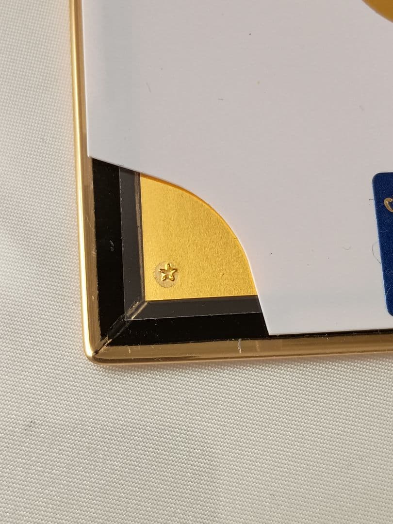 【超希少品】中日ドラゴンズ優勝記念プレート　純金5g