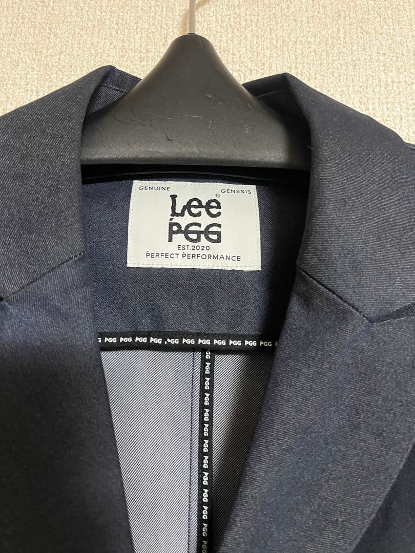 Lee×PGG メンズMネイビー コラボデニムジャケット