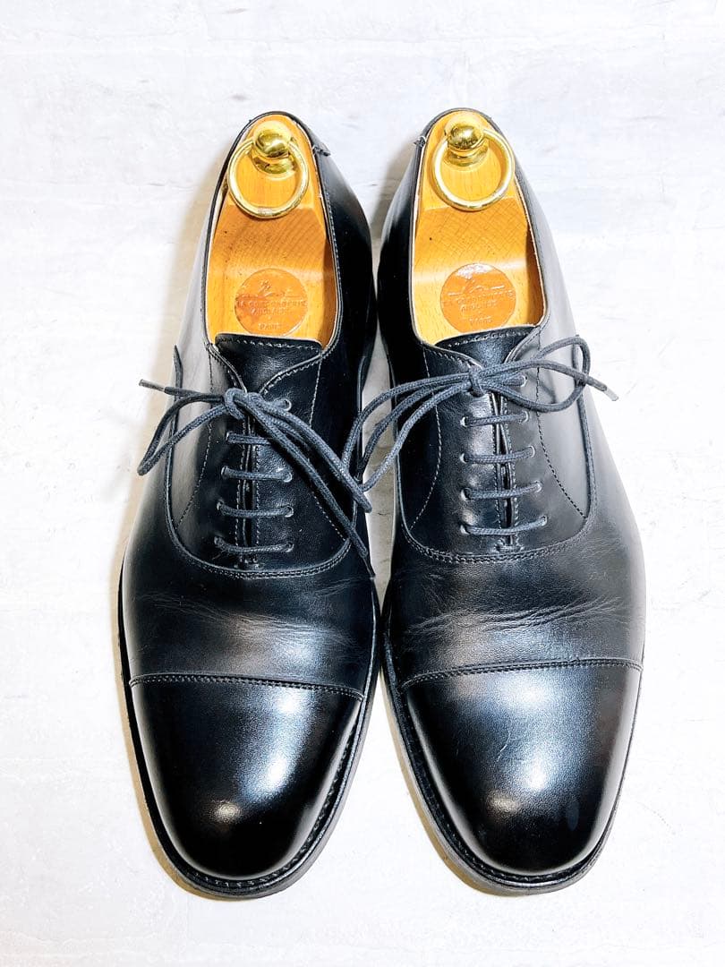 【極美品】Berwick ストレートチップ ビジネスシューズ 本革 UK6.5