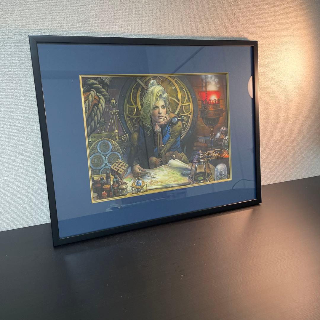 航行長ハナ】サイン入り複製原画 Nielsen ニールセン MTG R14756421