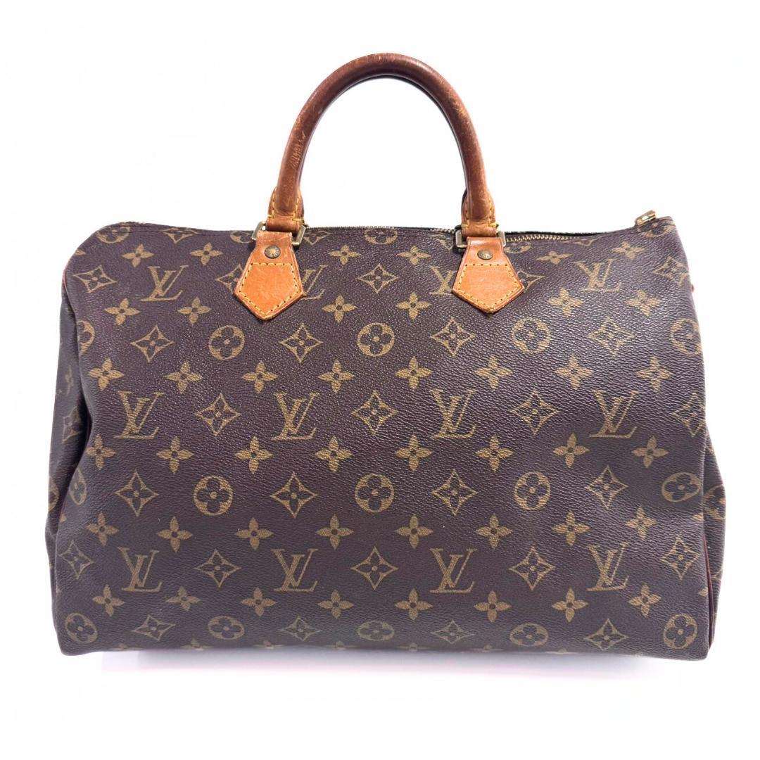 訳アリ☆ルイヴィトン モノグラム スピーディー35 ハンドバッグ ボストンバッグ