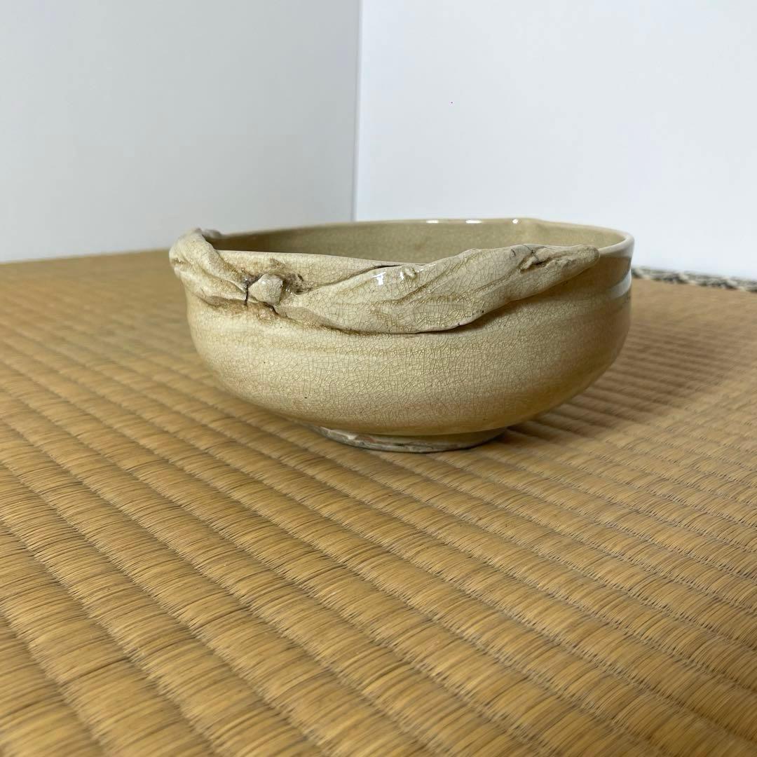 #XG555 江戸期尼僧歌人・陶芸家・大田垣蓮月・桃形菓子鉢・茶道具・骨董