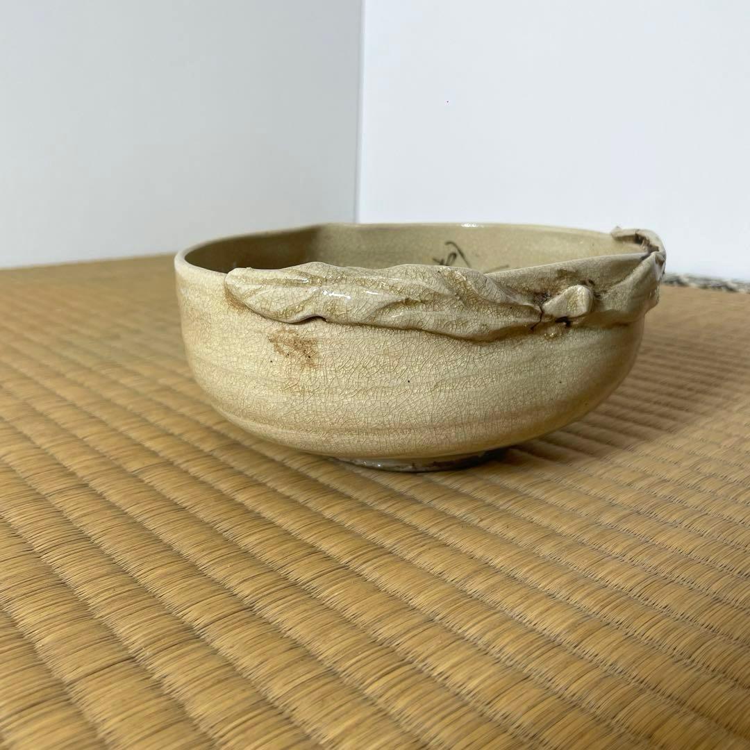 #XG555 江戸期尼僧歌人・陶芸家・大田垣蓮月・桃形菓子鉢・茶道具・骨董