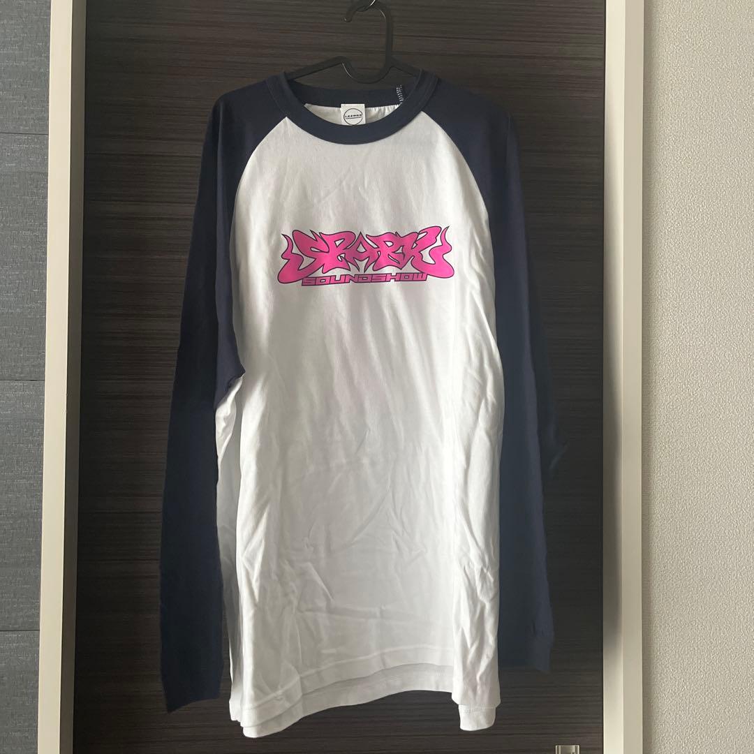 スサシ すさしっち Raglan ロンT XL｜spark!!sound!!show!!