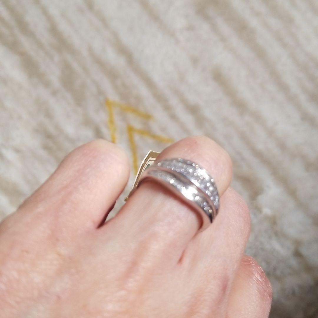 ちゃとらん❣️ダイヤリング１カラット プラチナ９００