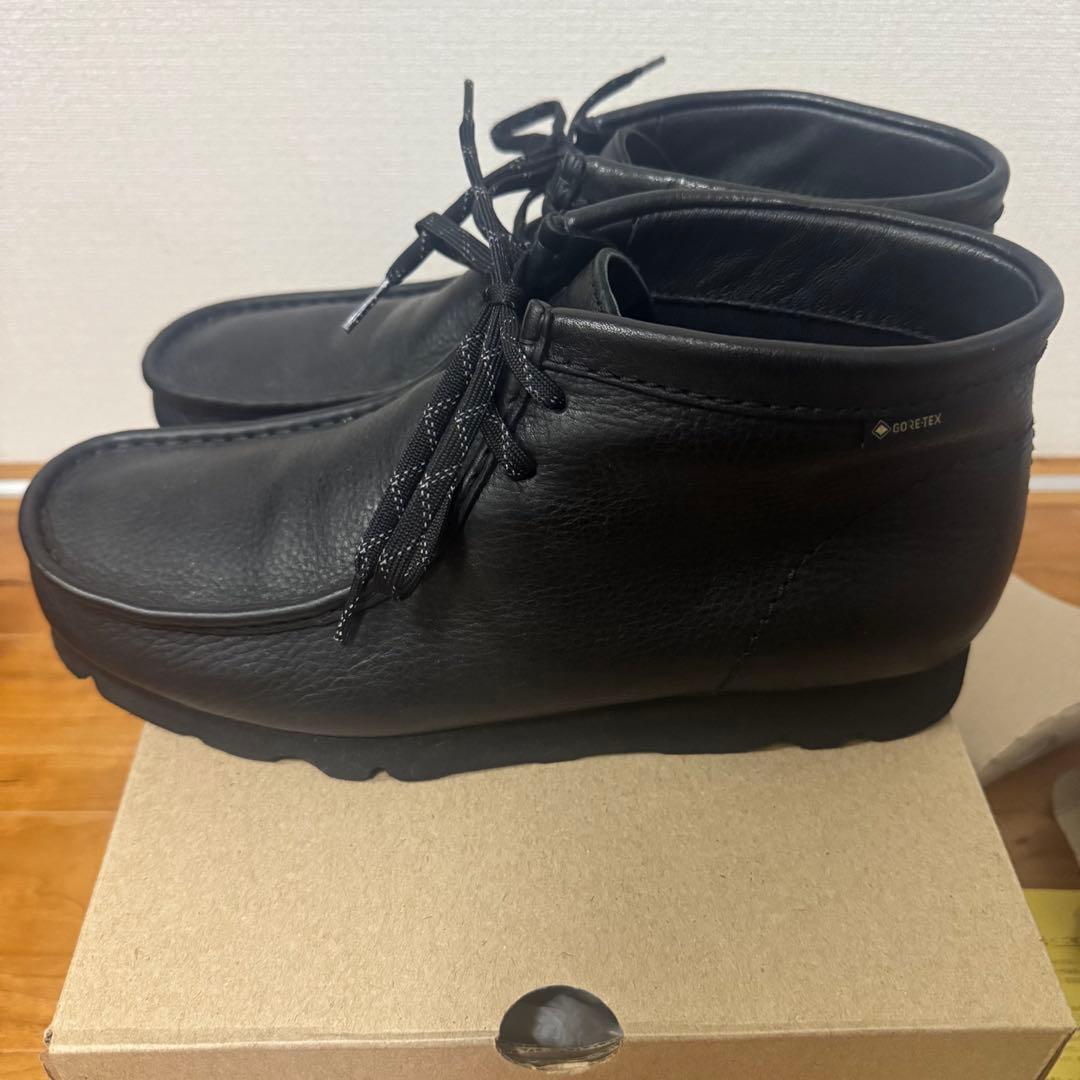 UK9 clarks クラークス ワラビー ブーツ ゴアテックス GTX