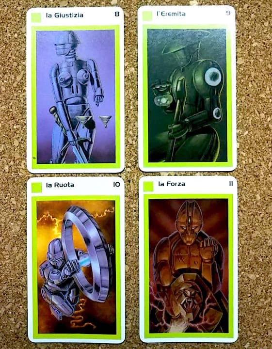 ☆超プレミアム☆【ロボットタロットカード】ジウジアーロ☆デロリアン