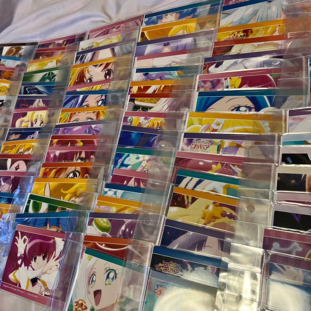 プリキュア プリティストア 場面写変身ブロマイド オールスターズ コンプ 81種