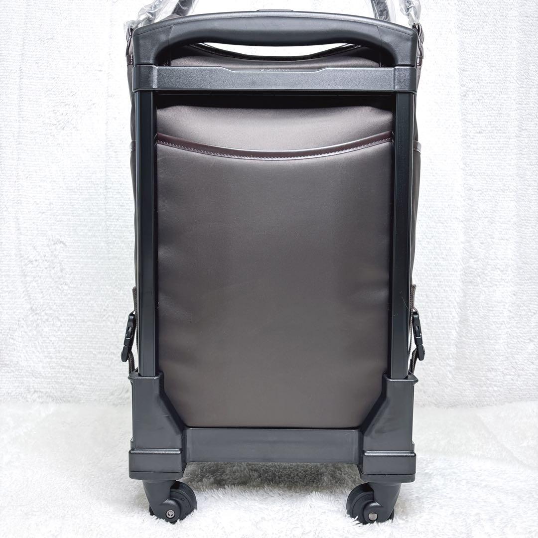 SWANY スワニー ブラウン キャリーカート 2way レインカバー付