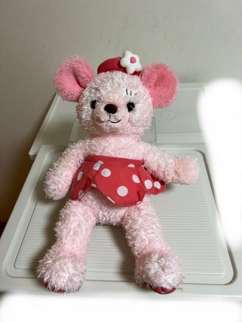 カドリーベアーMサイズのぬいぐるみピンク