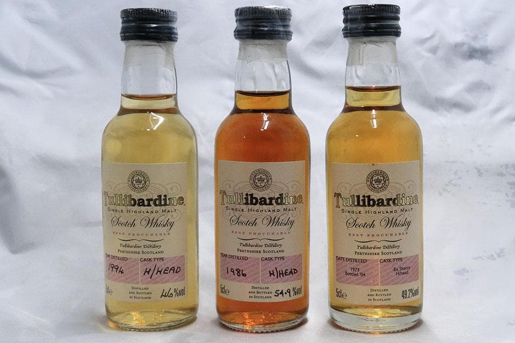 タリバーディン 1988 シングルモルトウィスキー ミニチュアボトル