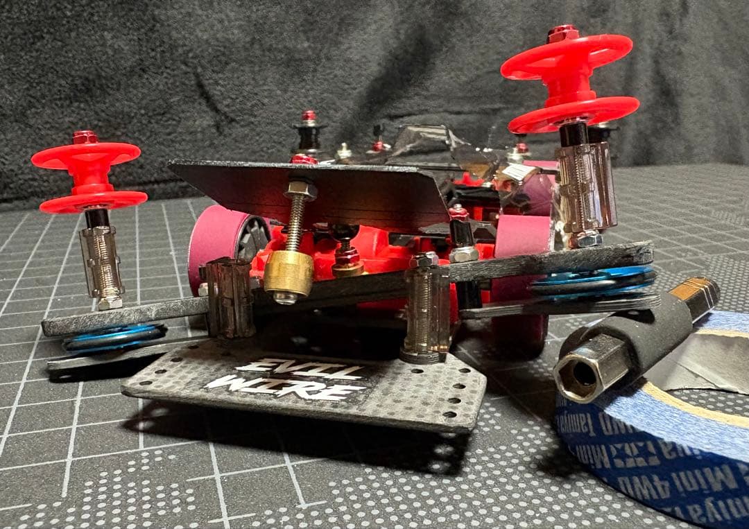 ミニ四駆 アバンテMk.II msフレキ 赤 レッド - メルカリ