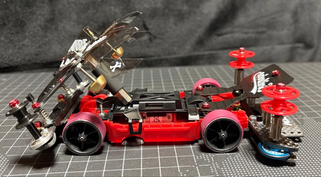 ミニ四駆 アバンテMk.II msフレキ 赤 レッド - メルカリ