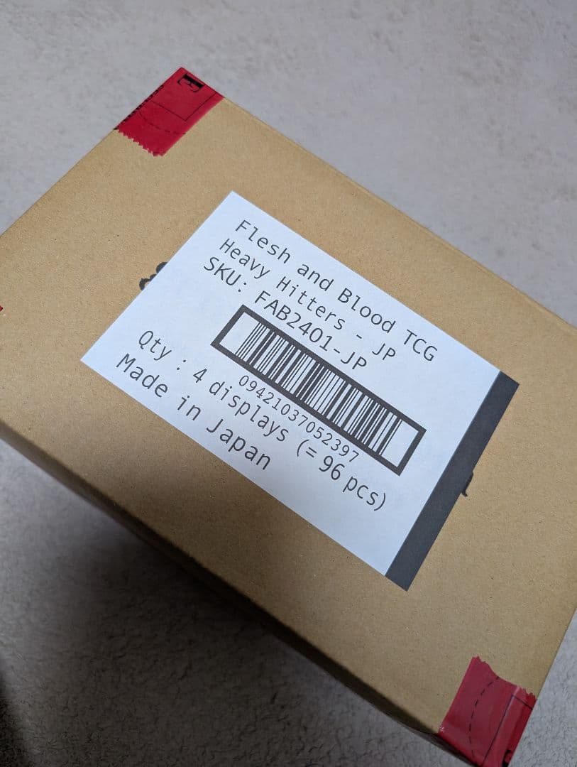 未開封 Flesh and Blood Heavy Hitters 日本語版