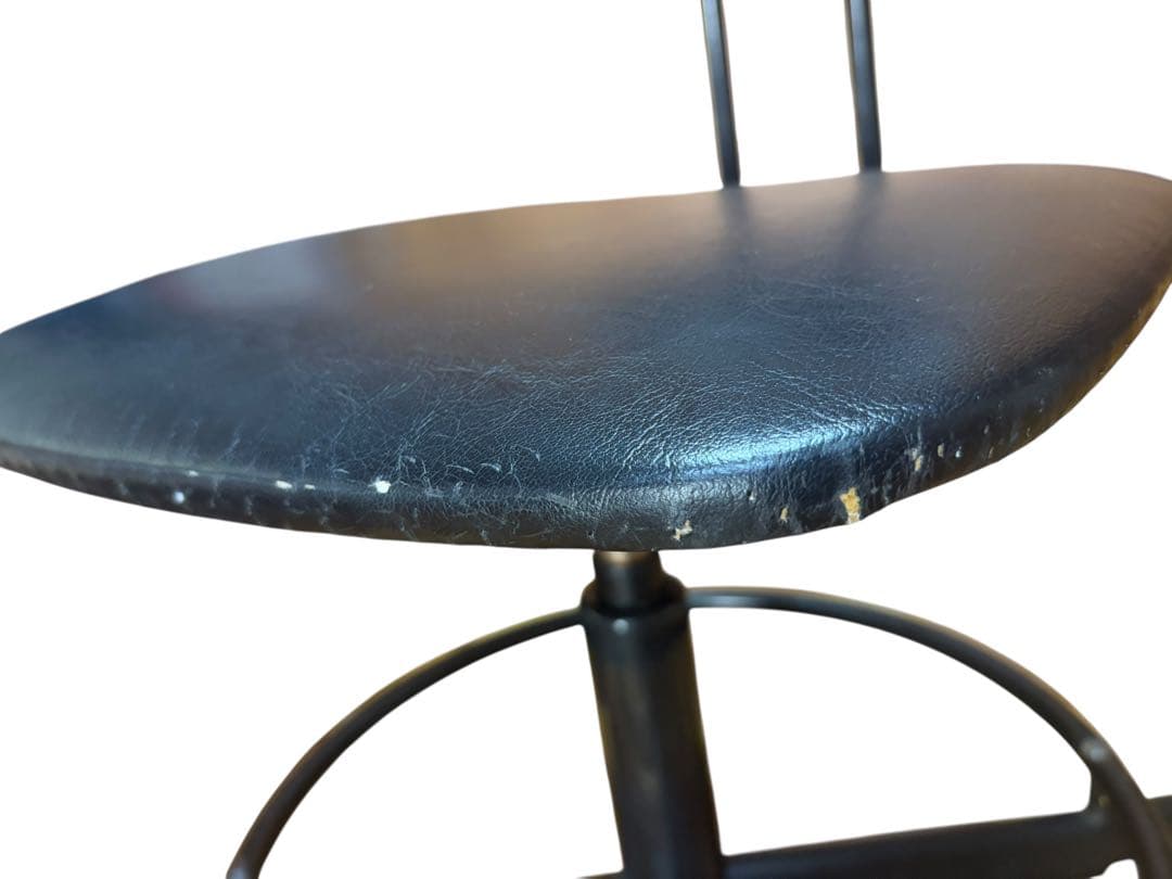 昭和レトロ×インダストリアル　武藤工業 製図用チェア／デスクチェア／ヴィンテージ