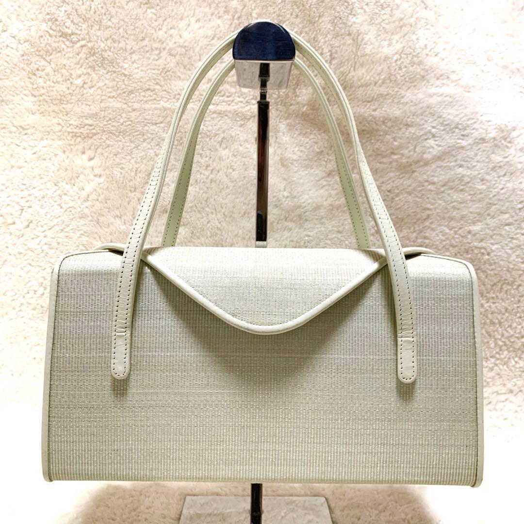 【希少】 衿秀 貴婦人 ホースヘアバッグ ハンドバッグ 和装 着物 革 日本製