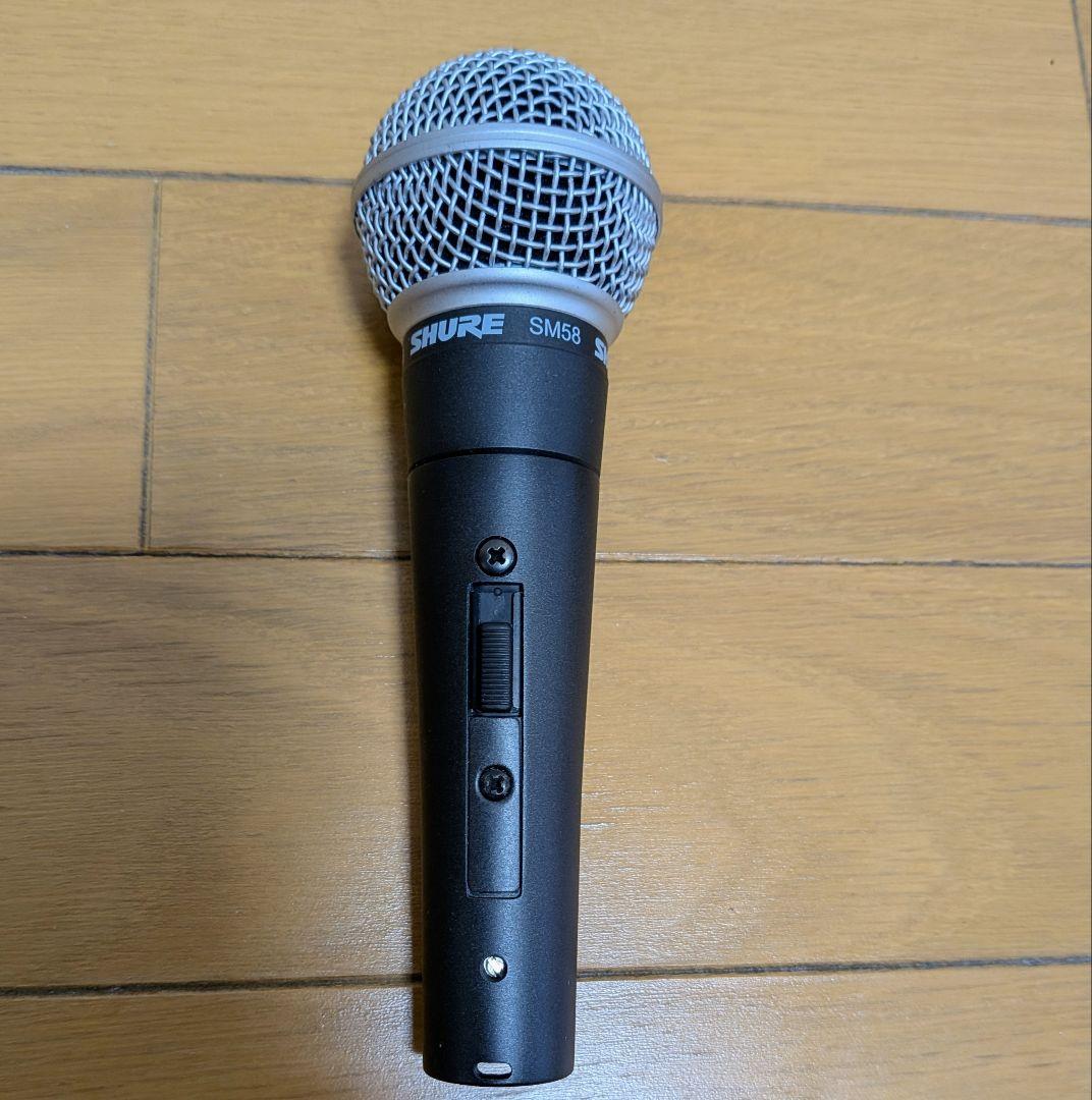シュアー ダイナミックマイク　SHURE SM58 SE　【 XLRケーブル付】