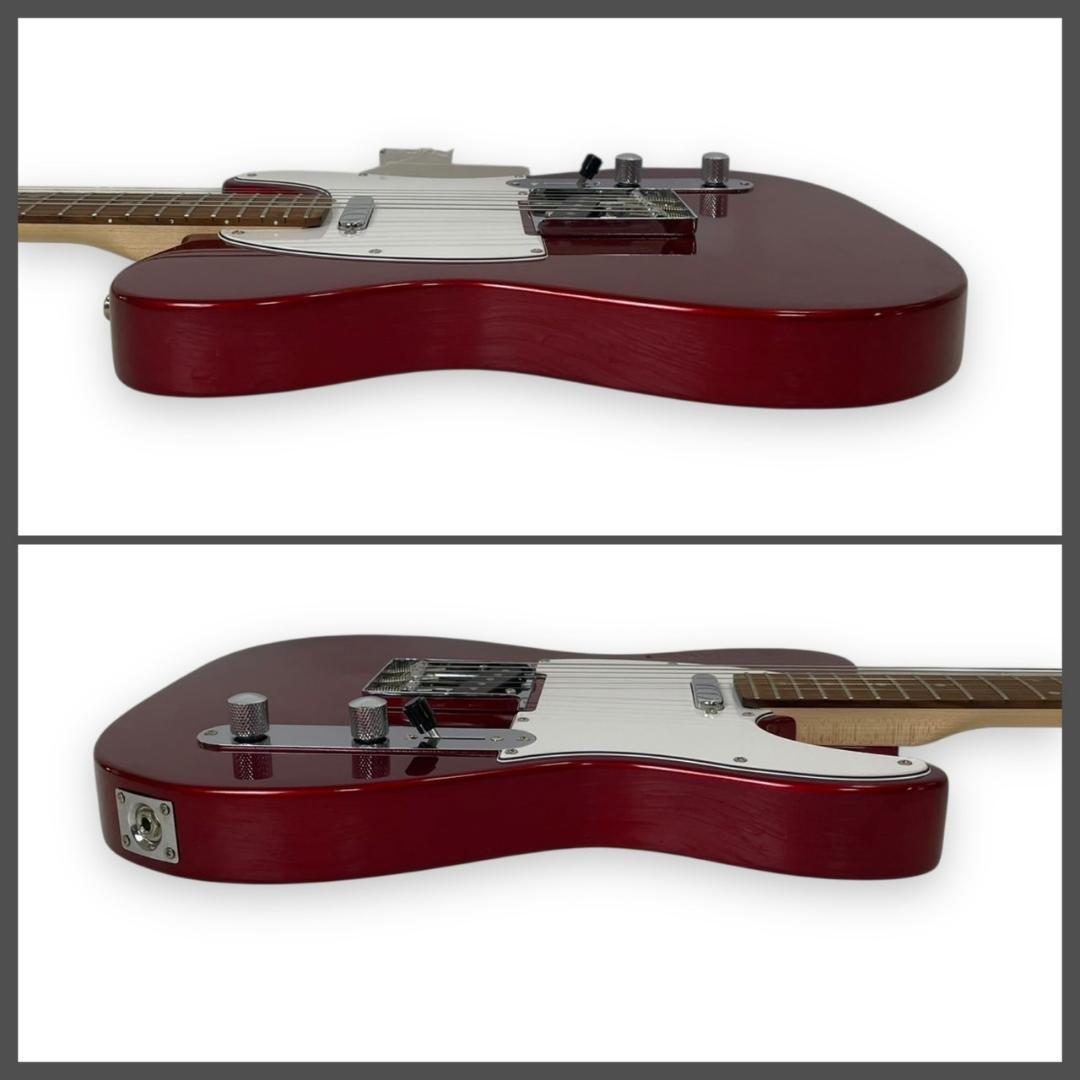 極美品 バッカス ギター BTE-1/R CAR キャンディアップツレッド