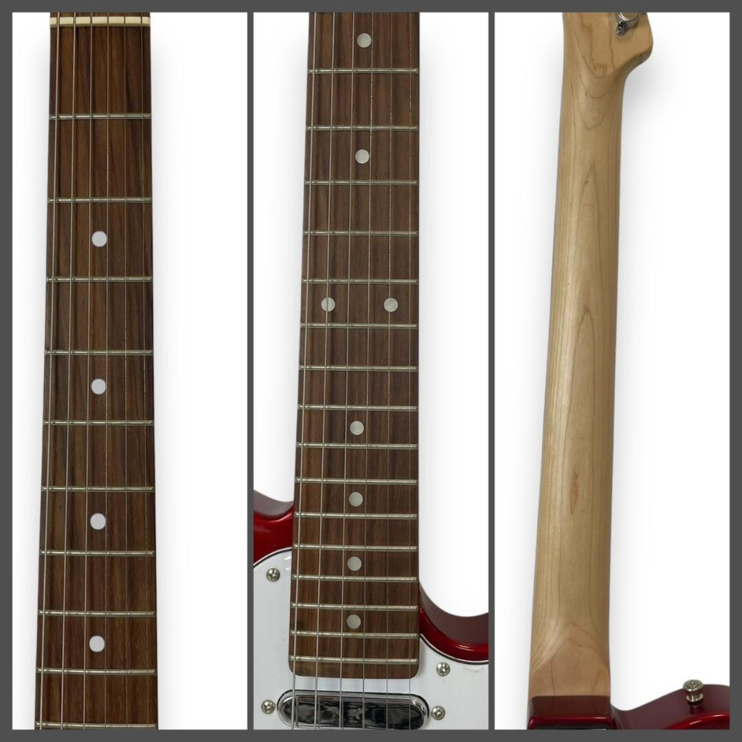 極美品 バッカス ギター BTE-1/R CAR キャンディアップツレッド