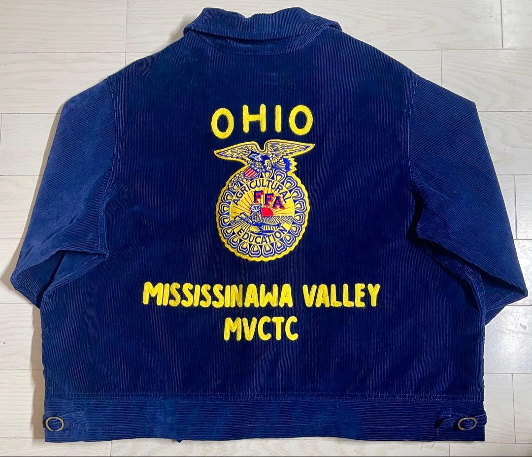 ★極美品★本物✨90s ~ 超濃紺　FFA ジャケット 　lot103-50