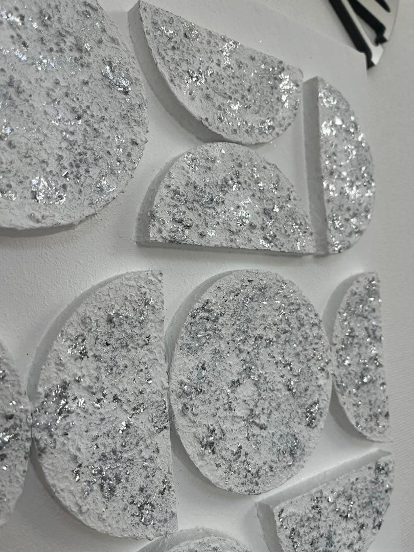 幾何学模様のアクリルアートパネル