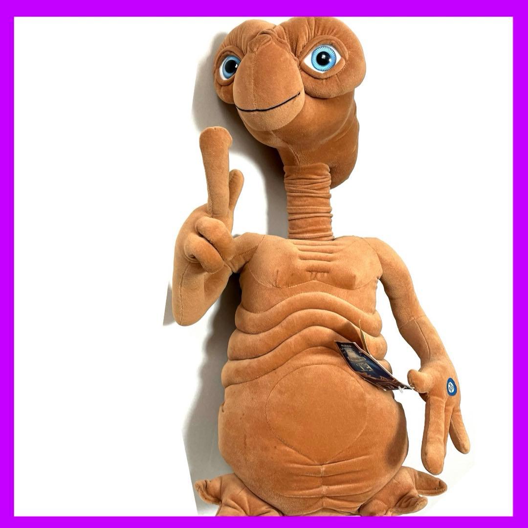 E.T. 110cm 等身大 特大ぬいぐるみ トイザらス　限定 ① USJユニバ USJの「E.T.」ぬいぐるみ、想像以上のデカさに通行人も驚き