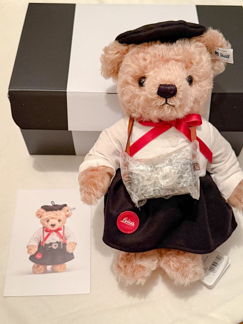 新品 未使用品 ライカ100周年 シュタイフ×ライカ Elsie & Ernst