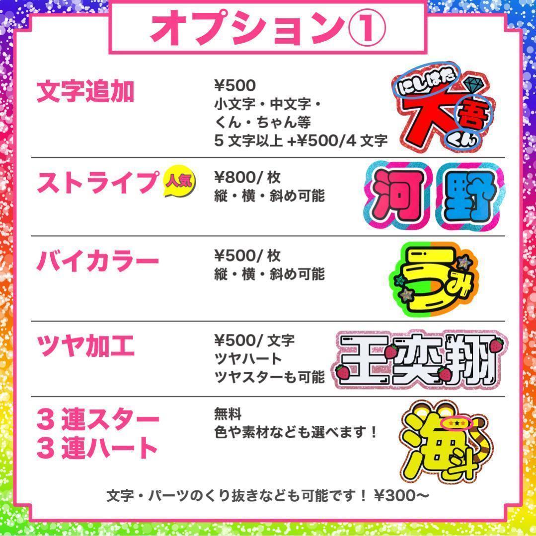 うちわ屋さん オーダー ハングル ネームボード うちわ文字 フレーム 可愛い