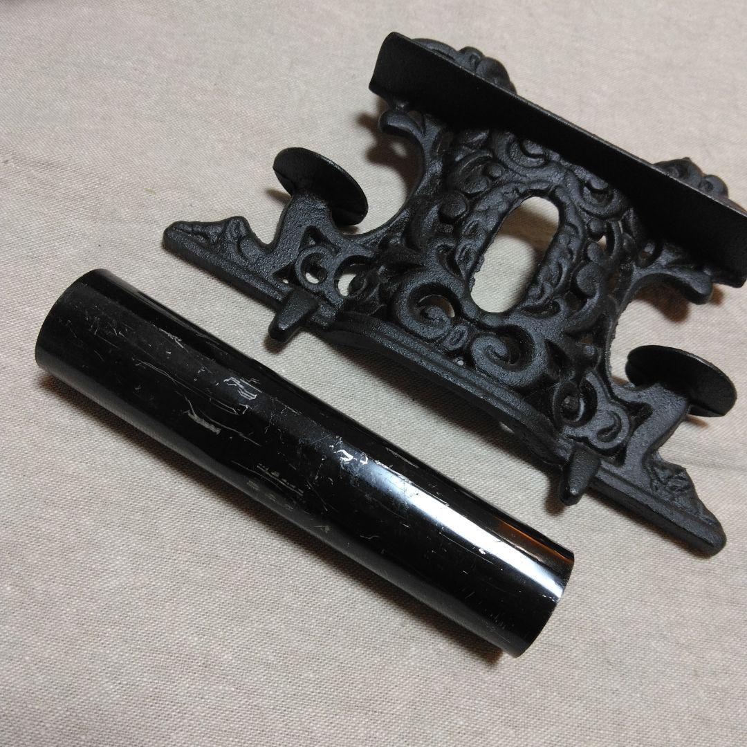 ヴィンテージCRECENTミニチュア鋳鉄製ストーブ·アンティークキッチン·レア