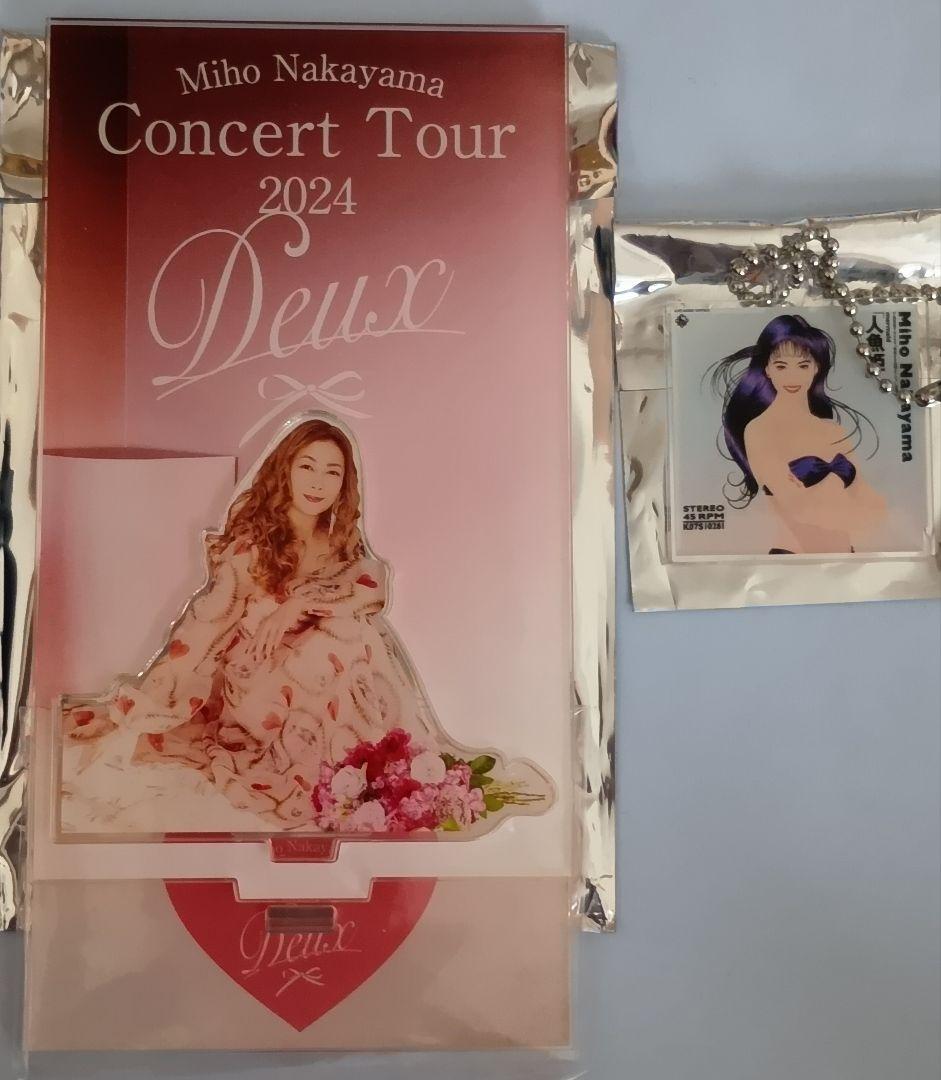 中山美穂 アクリルスタンド ピンク（新品未開封）おまけシングルアク