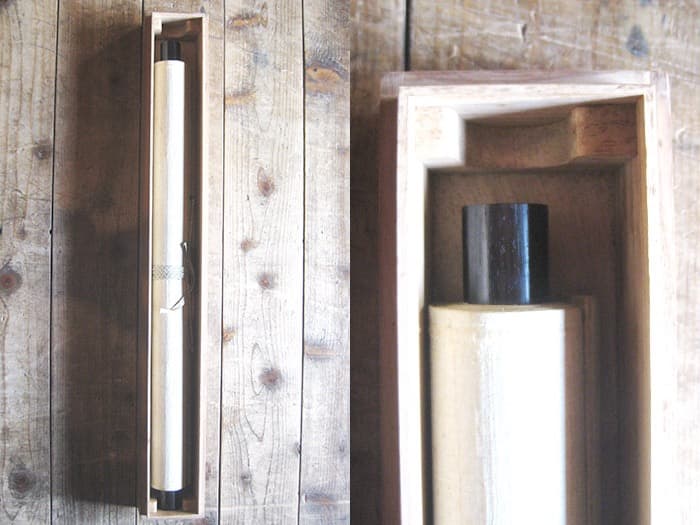 掛軸 吉嗣拝山 書 日本画 梅 茄子 合箱あり 古物 中古 16.12.06.