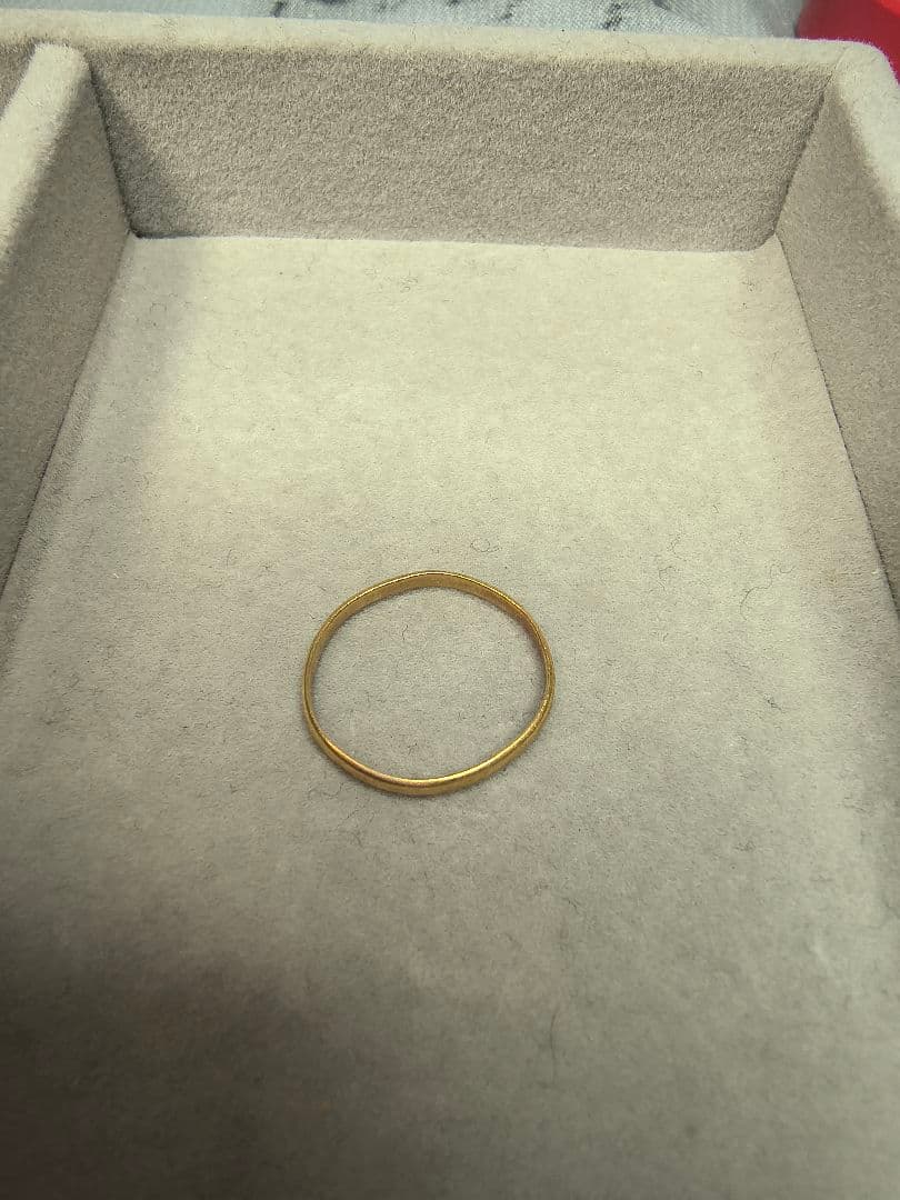 ✨K18✨リング✨刻印あり✨1.0g✨