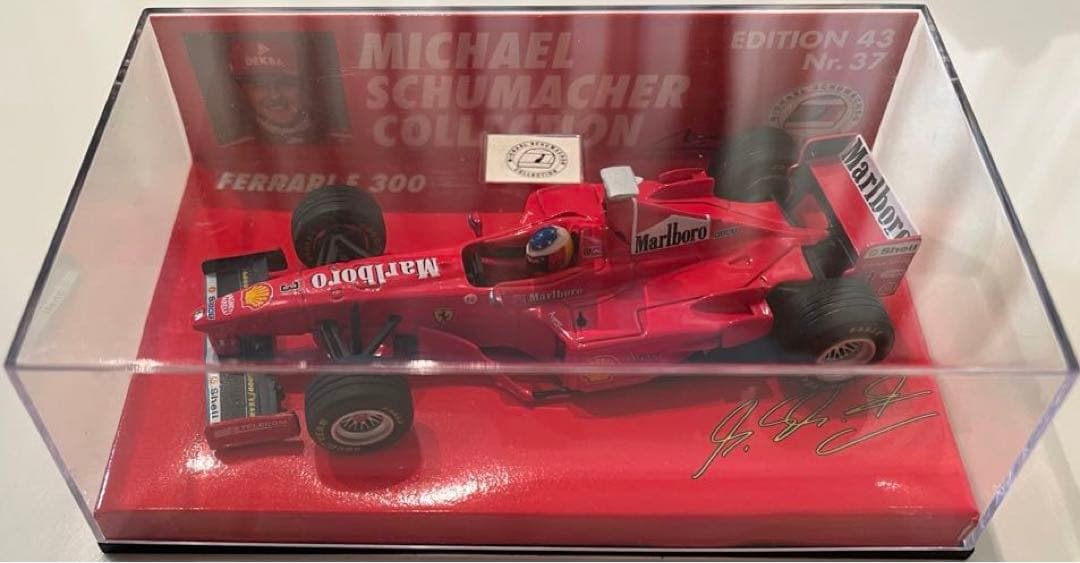 ミニチャンプスなど　F1 ミニカー　シューマッハー、ヴィルヌーブ、佐藤琢磨