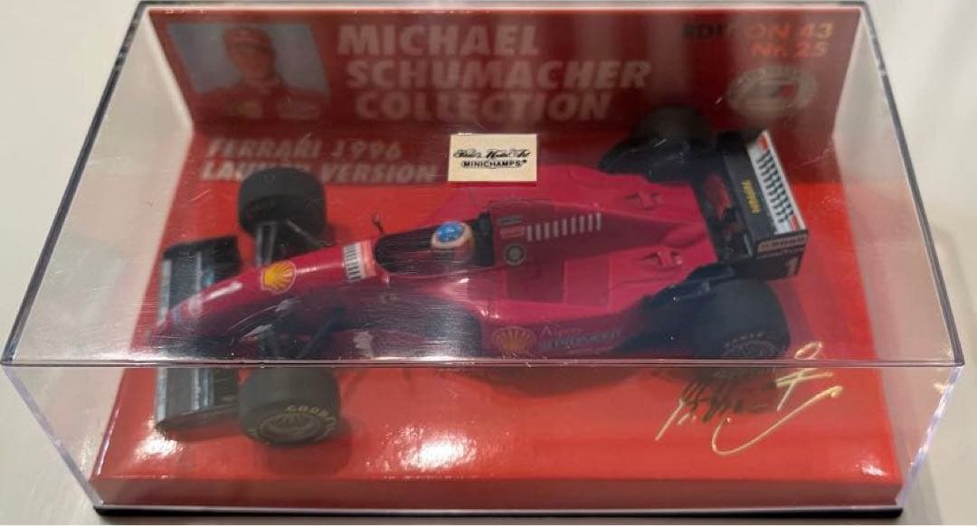 ミニチャンプスなど　F1 ミニカー　シューマッハー、ヴィルヌーブ、佐藤琢磨