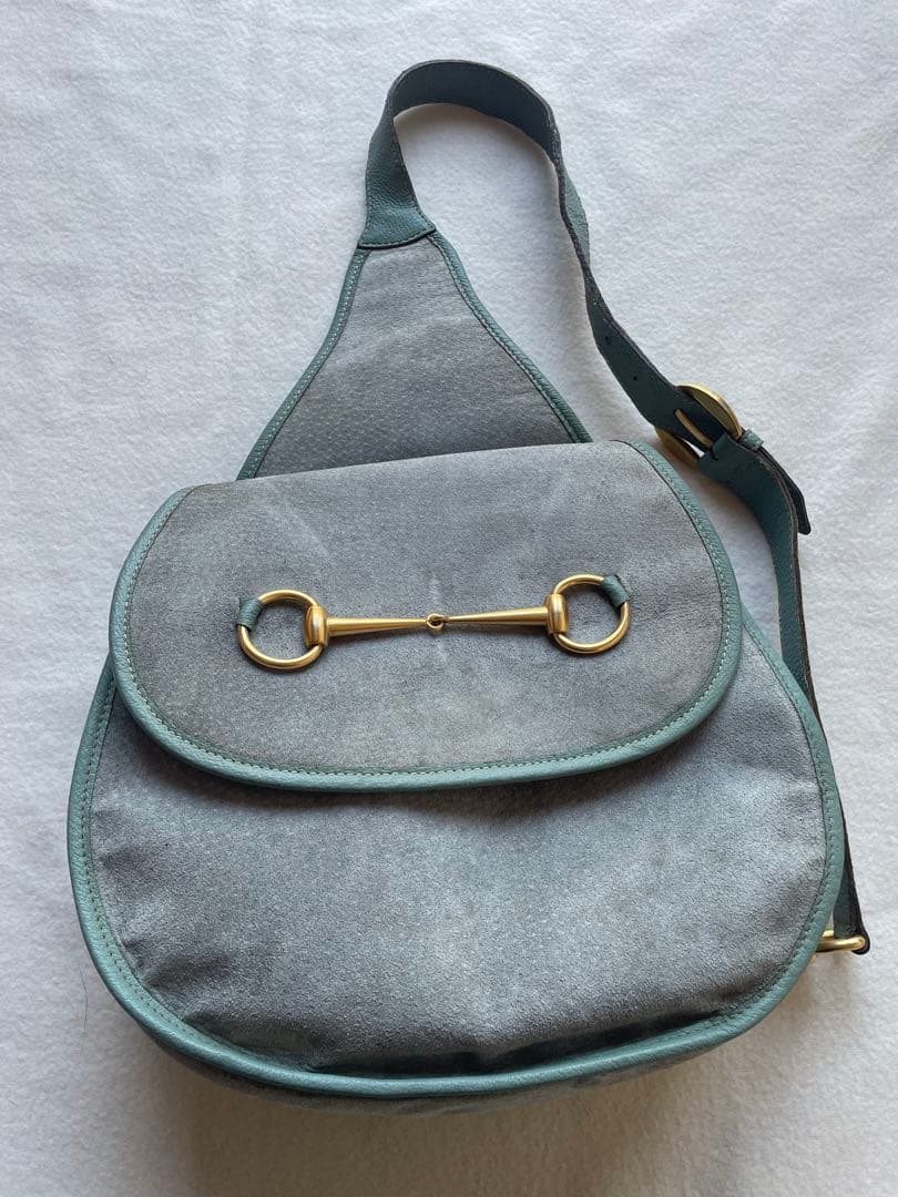 極希少）OLD GUCCI グッチ ホースビット ワンショルダーバッグ