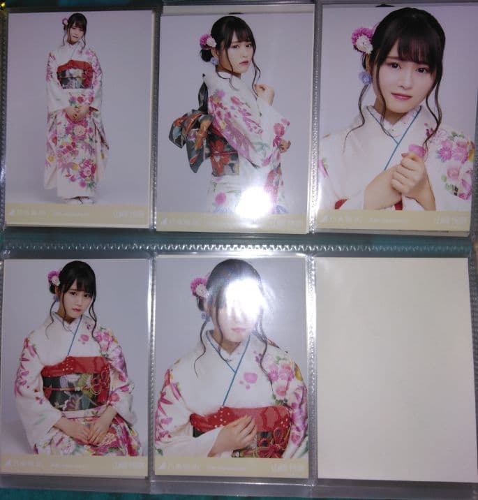 乃木坂 着物写真セット　相良伊織サイン入り