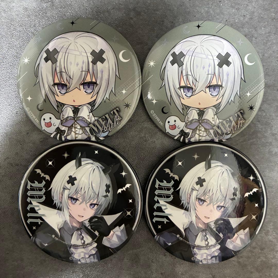 めておら Meteorites メルト・ダ・テンシ 缶バッジ ハロウィン - メルカリ