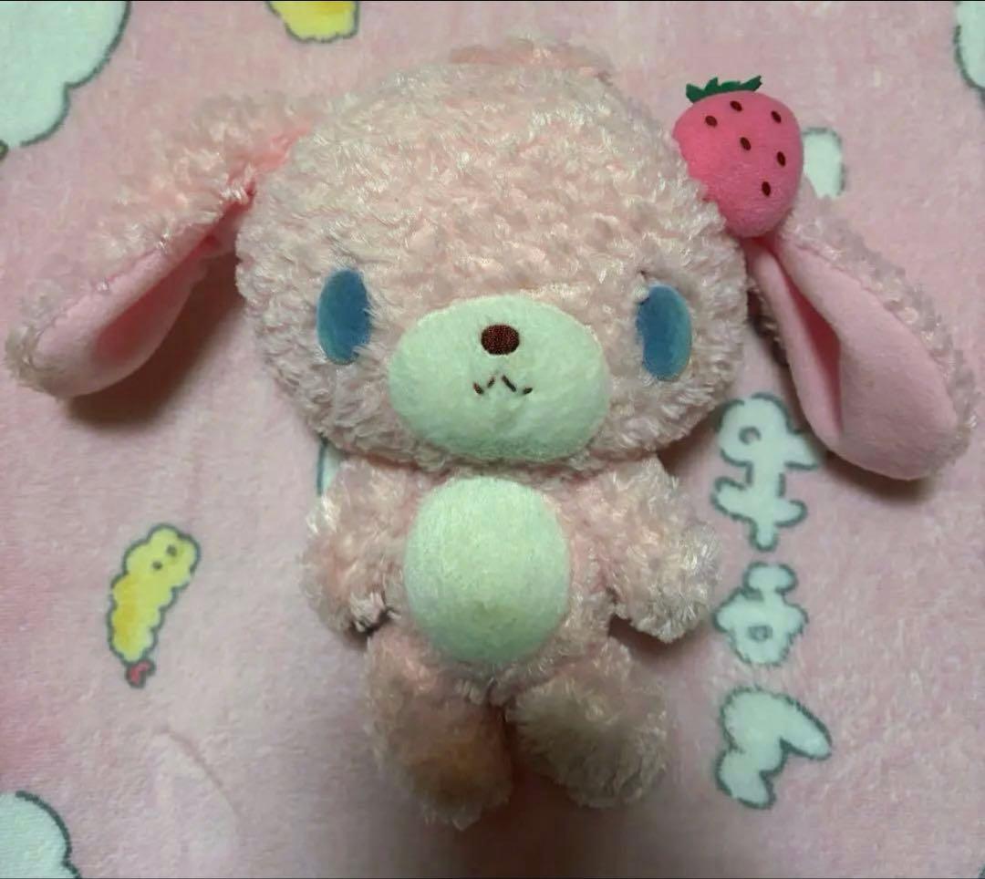 シュガーバニーズ ストロベリーうさ ぬいぐるみ - メルカリ