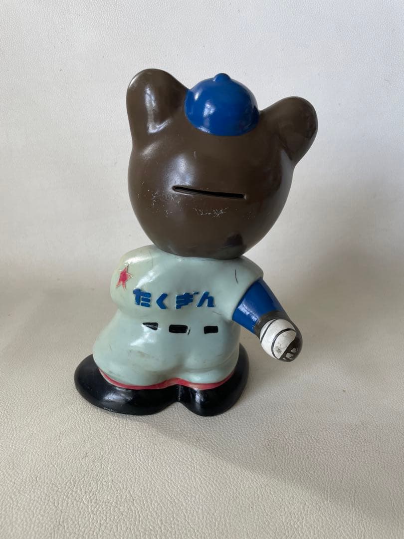 たくぎん たくちゃん 拓ちゃん 特大 ソフビ貯金箱 カウンター用 店頭用 野球