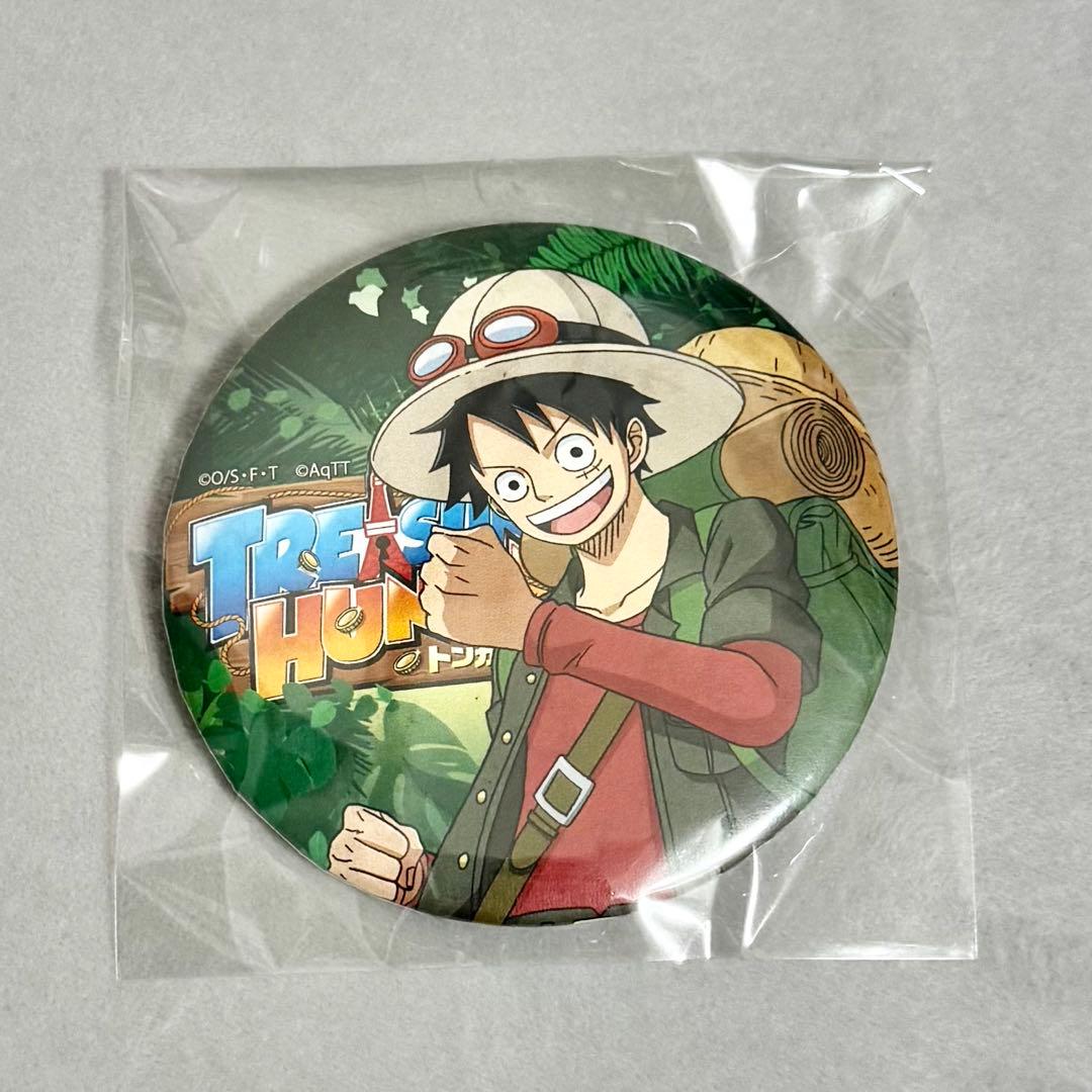 ワンピース 東京ワンピースタワー 缶バッジ ルフィ トレジャー