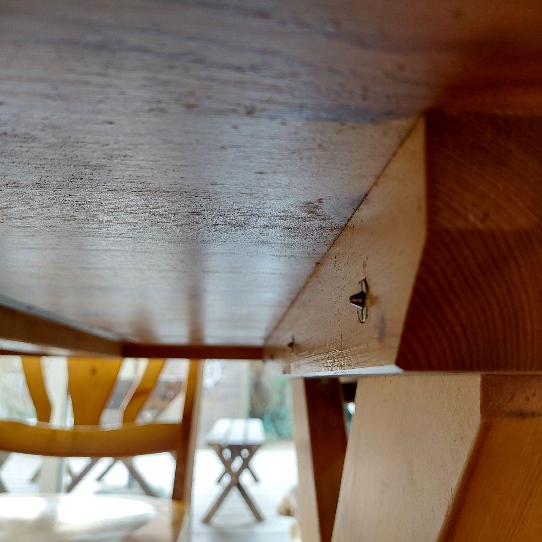 【本日に限りこちらの価格です】天然木パイン材ダイニングテーブルセット(6人用)