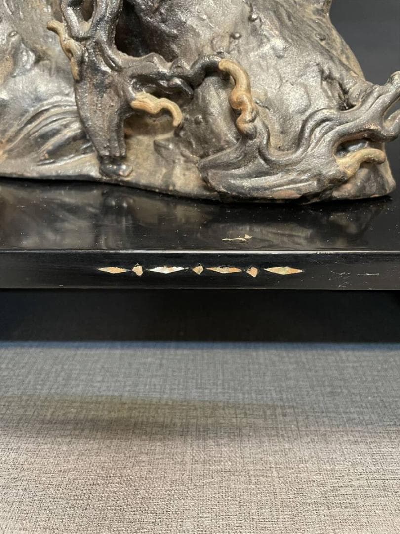 最終値下 まごころ堂 銅器の鷹 銅製 置物 5783