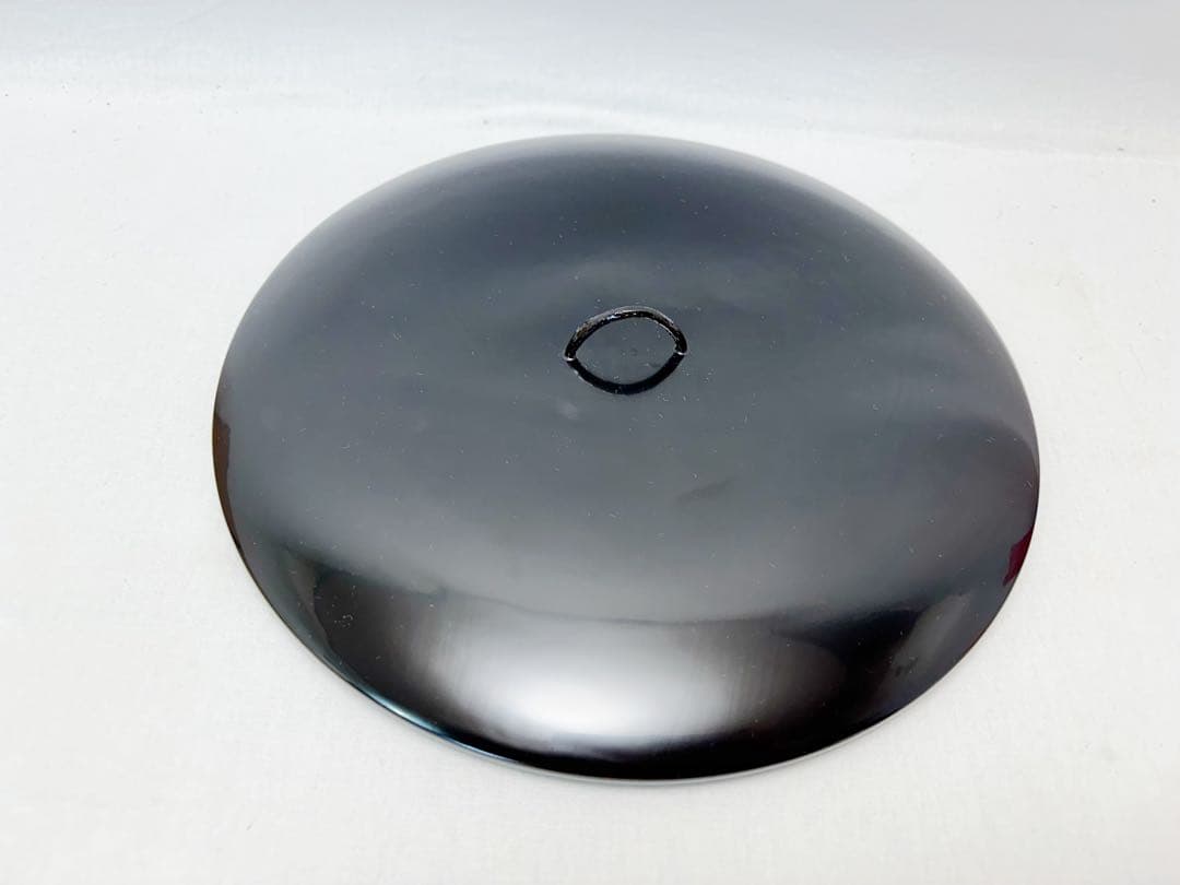 未使用 茶道具 ギャマン平水指 義山水指 替蓋付 クリスタル ガラス 水指