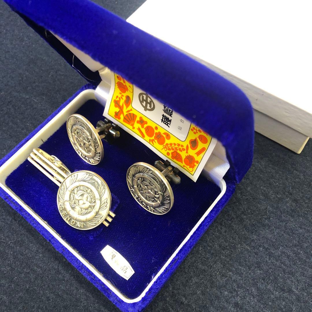 希少ネクタイピン多数 国体 鉄道 駅伝 カフスセット ケース付き お